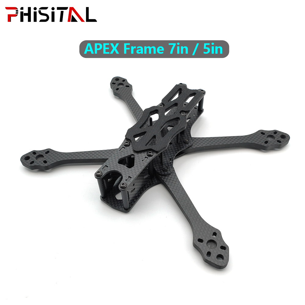Drone Racing Camera - APEX 프레임, 7인치/6인치/5인치 카본 섬유 쿼드콥터