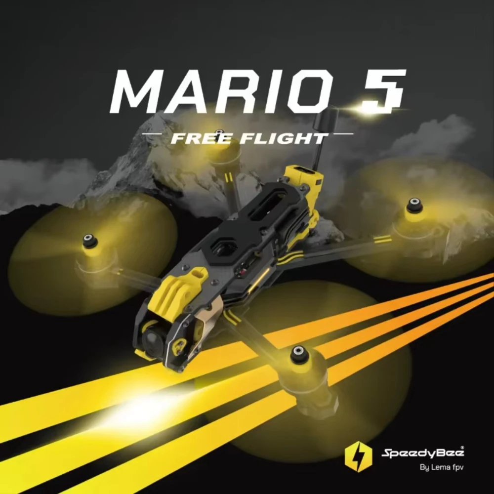 Drone Racing Frame - 스피디비 마리오 5 O4 프레임 키트,