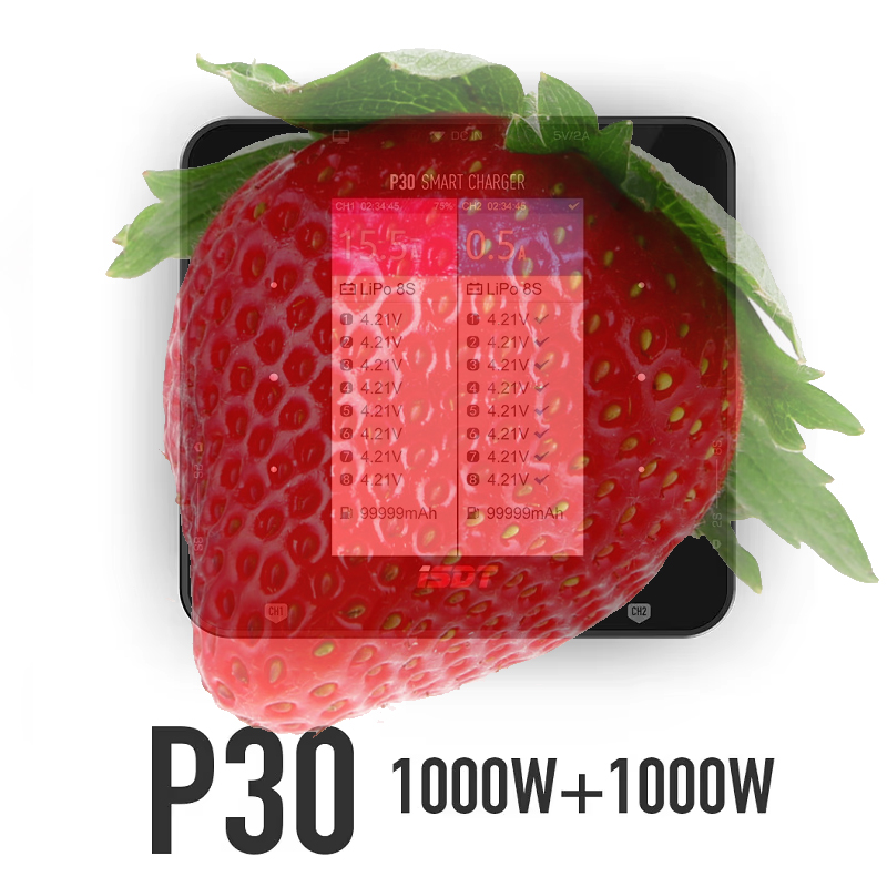 ISDT P30 듀얼 밸런스 충전기, 최대 1000W, - Drone Racing Charger 리뷰 및 가격